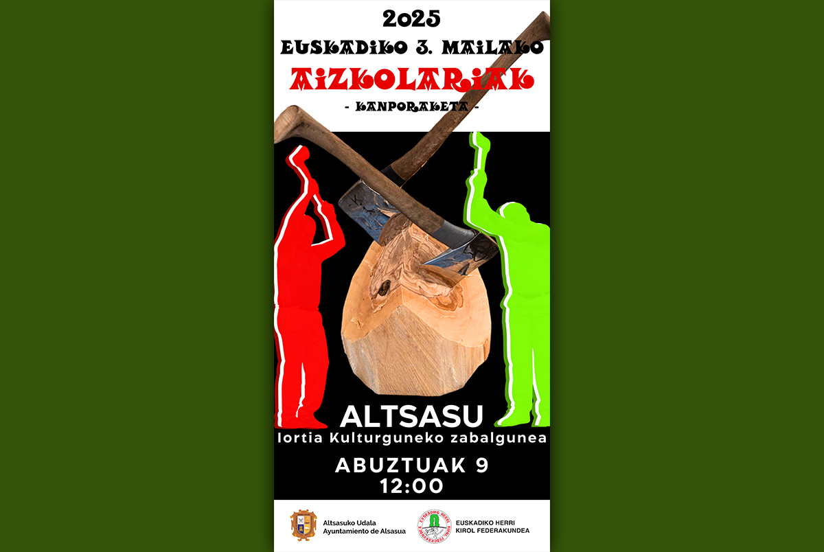 2025 EUSKADIKO 3. MAILAKO AIZKOLARIAK – KANPORAKETA
