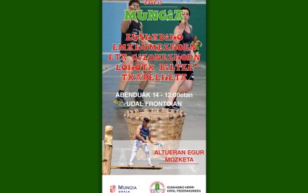 2025eko Euskadiko Emakumezkoen eta gizonezkoen lokotx biltze txapelketa